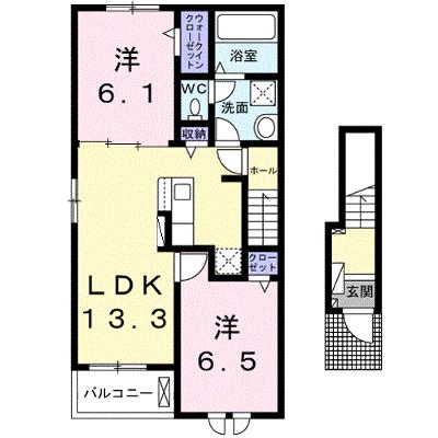 ベルエア上天神Ｃ 201【管理NO：1-026708303-02010】 ★家具家電は申し込み後に搬入します 2026年09月上旬入居可能の外観画像
