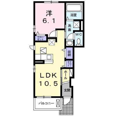 Ｆｏｒｓｃｈ　Ⅱ 101【管理NO：1-024571901-01010】 ★家具家電は申し込み後に搬入します★ ★2026年08月下旬入居可能★の外観画像