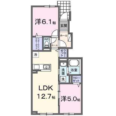 ネクサス 102【管理NO：1-028763501-01020】 ★家具家電は申し込み後に搬入します 2027年02月上旬入居可能の外観画像