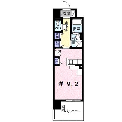 クレアトゥール 208【管理NO：1-018148901-02080】 ★家具家電は申し込み後に搬入します★ ★2026年09月中旬入居可能★の外観画像