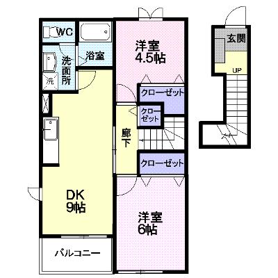 セレーノＭ’ｓ＆Ｙ　Ｃ 202【管理NO：1-010758402-02020】 ★家具家電は申し込み後に搬入します 2026年08月下旬入居可能の外観画像
