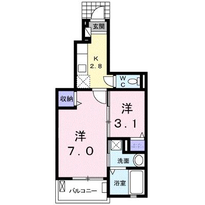 パールメゾン三番館 102【管理NO：1-022308101-01020】 ★家具家電は申し込み後に搬入します★ ★2026年09月上旬入居可能★の外観画像