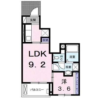 Ｑ－フロンティアⅢ 105【管理NO：1-021838101-01040】 ★家具家電は申し込み後に搬入します★の外観画像