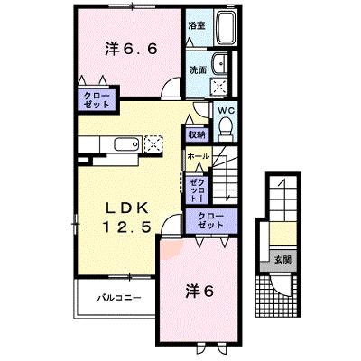 クリスタルハウス 201【管理NO：1-020362801-02010】 ★家具家電は申し込み後に搬入します★ ★2026年08月下旬入居可能★の外観画像