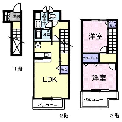 アルドールＢ 202【管理NO：1-012924302-02020】 ★家具家電は申し込み後に搬入します 2026年08月下旬入居可能の外観画像