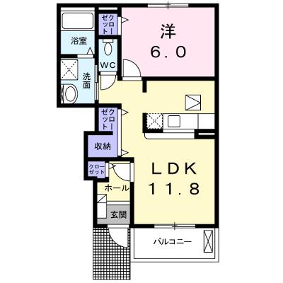 ブルック石川 102【管理NO：1-014688701-01020】 ★家具家電は申し込み後に搬入します 2026年09月上旬入居可能の外観画像