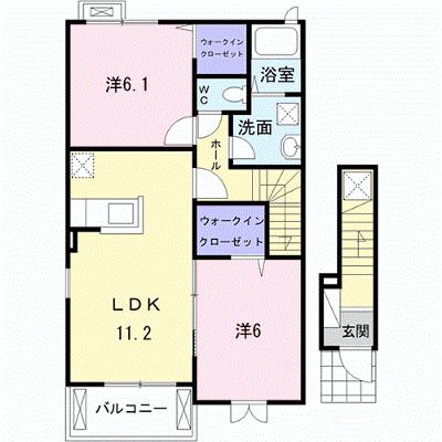 ガーデン　フィオーレ　Ⅱ 201【管理NO：1-024218702-02010】 ★家具家電は申し込み後に搬入します 2026年08月下旬入居可能の外観画像