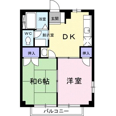 パストラルⅠ 201【管理NO：1-004457101-02010】 ★家具家電は申し込み後に搬入します 2026年09月中旬入居可能の外観画像
