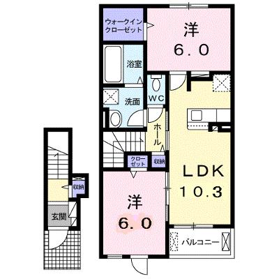 ソル　パティオ 202【管理NO：1-025606901-02020】 ★家具家電は申し込み後に搬入します 2026年09月上旬入居可能の外観画像