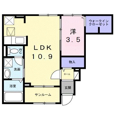 サンライズ　プライム 105【管理NO：1-028052901-01050】 ★家具家電は申し込み後に搬入します 2026年08月下旬入居可能の外観画像