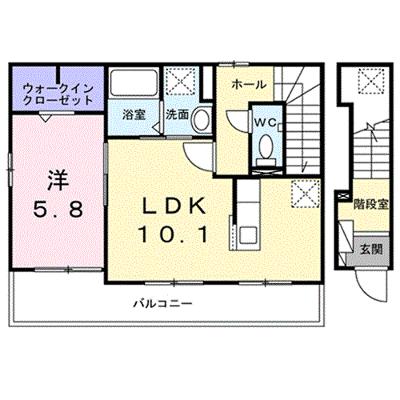 さくらガーデン 201【管理NO：1-028734301-02010】 ★家具家電は申し込み後に搬入します 2026年12月上旬入居可能の外観画像