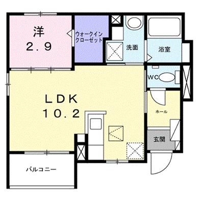 さくらガーデン 101【管理NO：1-028734301-01010】 ★家具家電は申し込み後に搬入します 2026年12月上旬入居可能の外観画像