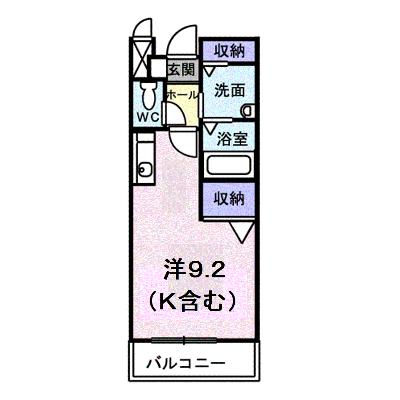 フィヤージュⅡ 203【管理NO：1-014950502-02030】 ★家具家電は申し込み後に搬入します 2026年08月中旬入居可能の外観画像