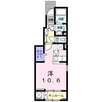 グランディール 101【管理NO：1-026731201-01010】 ★家具家電は申し込み後に搬入します★ ★2026年08月下旬入居可能★の外観画像