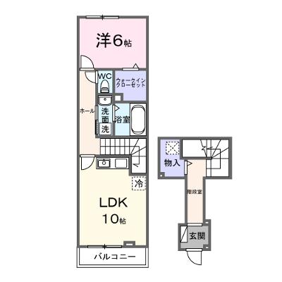 プルミエ・クリュＡ 202【管理NO：1-028707601-02020】 ★家具家電は申し込み後に搬入します★ ★2026年10月上旬入居可能★の外観画像