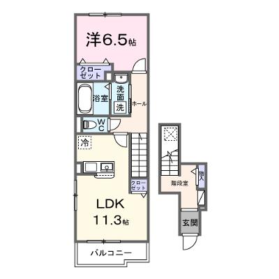 プルミエ・クリュＡ 201【管理NO：1-028707601-02010】 ★家具家電は申し込み後に搬入します★ ★2026年10月上旬入居可能★の外観画像