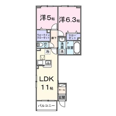 プルミエ・クリュＡ 101【管理NO：1-028707601-01010】 ★家具家電は申し込み後に搬入します★ ★2026年10月上旬入居可能★の外観画像