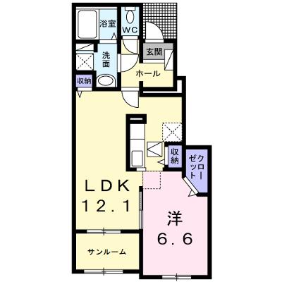 モルティⅨ 104【管理NO：1-022938901-01040】 ★家具家電は申し込み後に搬入します★ ★2026年09月中旬入居可能★の外観画像