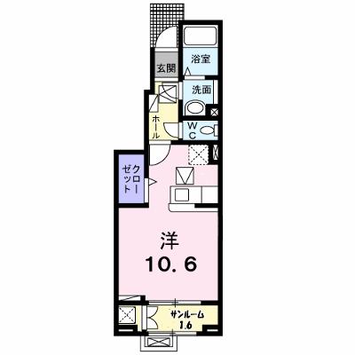 ルーエ西本成寺Ⅲ 103【管理NO：1-026907903-01030】 ★家具家電は申し込み後に搬入しますの外観画像