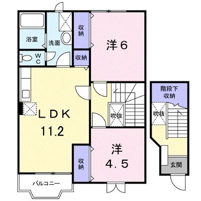 サンパレス 202【管理NO：1-010370001-02020】 ★家具家電は申し込み後に搬入します 2026年08月下旬入居可能の外観画像