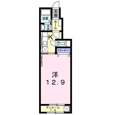 サンリットハウスグランデ　Ａ 102【管理NO：1-025006201-01020】 ★家具家電は申し込み後に搬入します★ ★2026年09月中旬入居可能★の外観画像