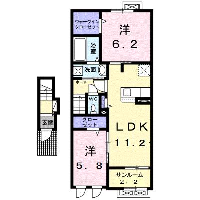 スタジオ　パコ 203【管理NO：1-026137501-02030】 ★家具家電は申し込み後に搬入します★ ★2026年09月上旬入居可能★の外観画像