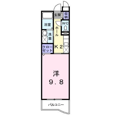 メゾン・ディナスティ 104【管理NO：1-014106401-01040】 ★家具家電は申し込み後に搬入します 2026年09月上旬入居可能の外観画像