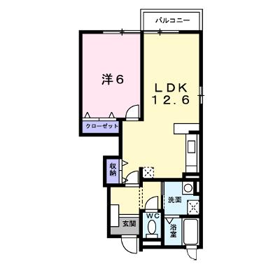 クリエースト 103【管理NO：1-013907101-01030】 ★家具家電は申し込み後に搬入します 2026年08月下旬入居可能の外観画像