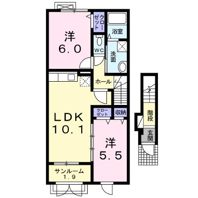 カ－サ・ポポラ－レ 203【管理NO：1-017154901-02030】 ★家具家電は申し込み後に搬入します★ ★2026年08月下旬入居可能★の外観画像