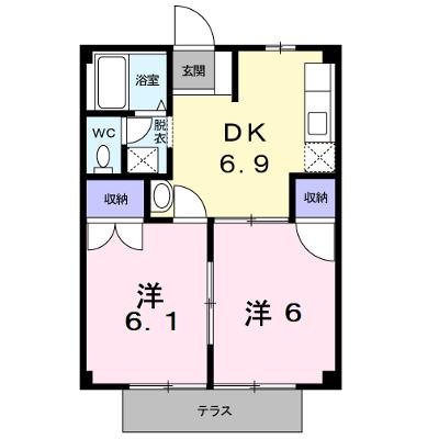 カーサ・グローバルＢ 103【管理NO：1-004725002-01030】 ★家具家電は申し込み後に搬入します 2026年08月下旬入居可能の外観画像