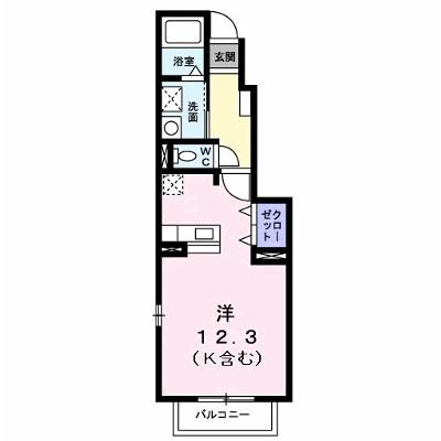 アンソレイエ 103【管理NO：1-013406801-01030】 ★家具家電は申し込み後に搬入します 2026年09月下旬入居可能の外観画像