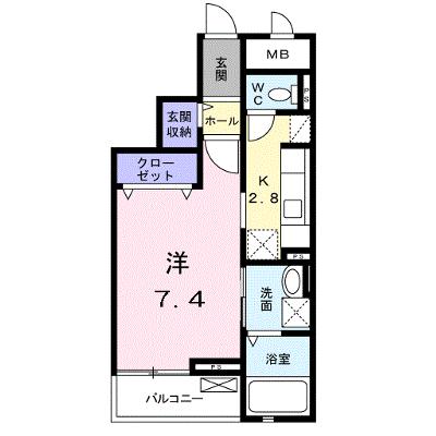 ベラ　マティ－ナ 304【管理NO：1-019602501-03040】 ★家具家電は申し込み後に搬入します 2026年08月下旬入居可能の外観画像