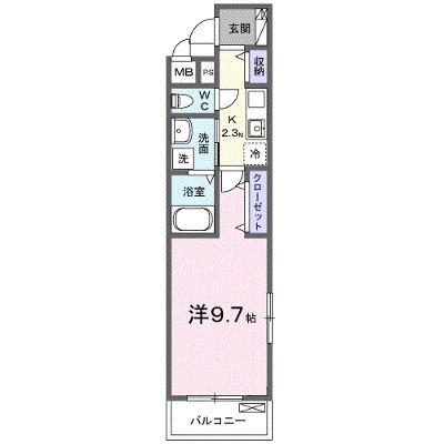 メゾン・ド・プラム 301【管理NO：1-027804401-03010】 ★家具家電は申し込み後に搬入します 2026年08月下旬入居可能の外観画像