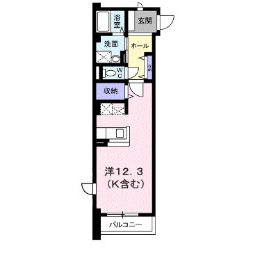 プリュジュール 204【管理NO：1-012436001-02040】 ★家具家電は申し込み後に搬入します 2026年08月下旬入居可能の外観画像