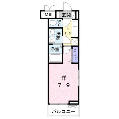 エスポアメゾン 201【管理NO：1-023595101-02010】 ★家具家電は申し込み後に搬入します★の外観画像