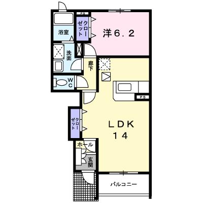 クラール安東Ｂ 102【管理NO：1-013671902-01020】 ★家具家電は申し込み後に搬入します 2026年08月下旬入居可能の外観画像