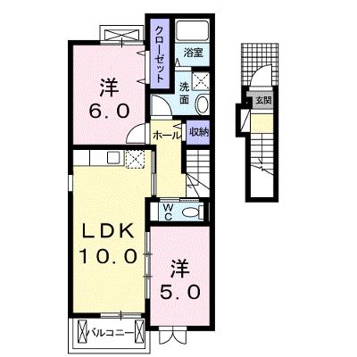 グリーンハウスシャイニー 202【管理NO：1-019248901-02020】 ★家具家電は申し込み後に搬入します★ ★2026年08月下旬入居可能★の外観画像