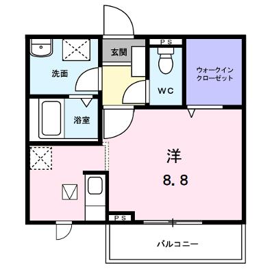 アビタシオン渡　Ⅱ 103【管理NO：1-013251001-01030】 ★家具家電は申し込み後に搬入します 2026年08月中旬入居可能の外観画像