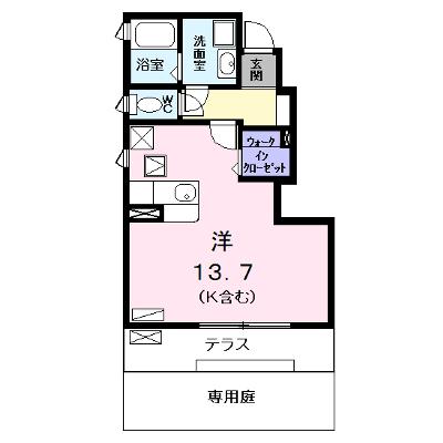 Ｃａｓａ　Ｍ 103【管理NO：1-013388501-01030】 ★家具家電は申し込み後に搬入します★ ★2026年09月中旬入居可能★の外観画像