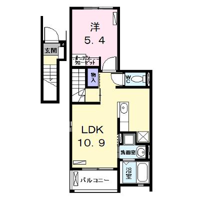 ブリッサ港西Ⅱ 205【管理NO：1-020444702-02040】 ★家具家電は申し込み後に搬入します★ ★2026年08月下旬入居可能★の外観画像