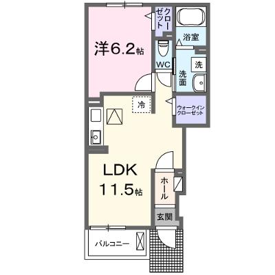 レニーレⅡ 101【管理NO：1-025929701-01010】 ★家具家電は申し込み後に搬入します★ ★2026年09月中旬入居可能★の外観画像