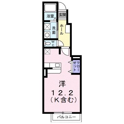 ミルテシェレ　Ａ 103【管理NO：1-015722501-01030】 ★家具家電は申し込み後に搬入します★の外観画像