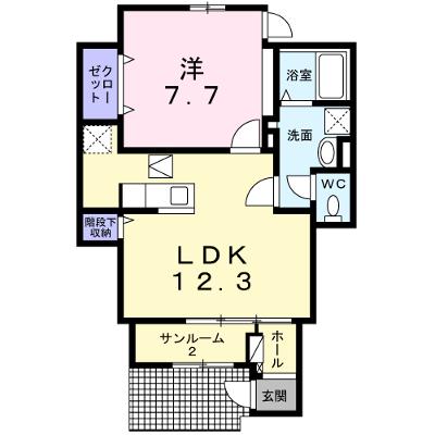 アントレッド 101【管理NO：1-025270101-01010】 ★家具家電は申し込み後に搬入します 2026年10月上旬入居可能の外観画像