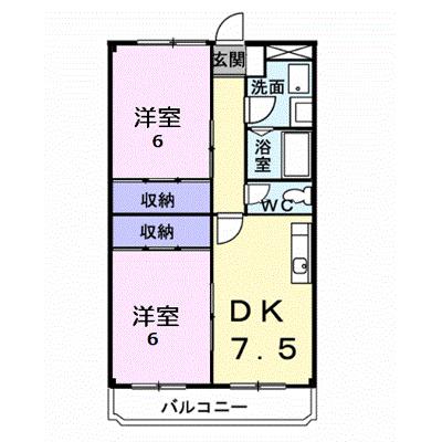 レジデンスマツバラ 205【管理NO：1-001611801-02040】 ★家具家電は申し込み後に搬入します 2026年08月上旬入居可能の外観画像