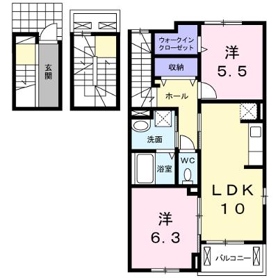 モデッサ東山 301【管理NO：1-020386901-03010】 ★家具家電は申し込み後に搬入します★の外観画像