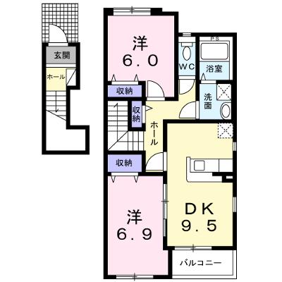 ファインシア 201【管理NO：1-099248301-02010】 ★家具家電は申し込み後に搬入しますの外観画像