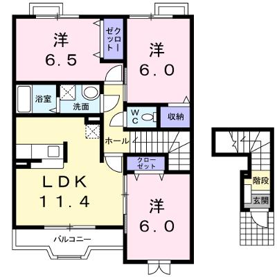 サニーヒル今津Ⅱ 202【管理NO：1-014745401-02020】 ★家具家電は申し込み後に搬入します 2026年08月中旬入居可能の外観画像