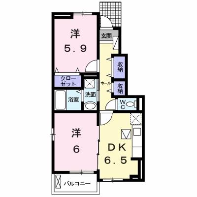 サンパティークⅡ 105【管理NO：1-018232402-01040】 ★家具家電は申し込み後に搬入します 2026年08月下旬入居可能の外観画像