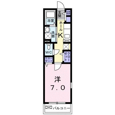 ルッチェ北山 101【管理NO：1-024354601-01010】 ★家具家電は申し込み後に搬入します★の外観画像