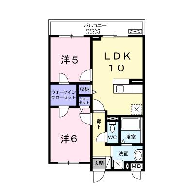 エトワール桃山Ⅱ 208【管理NO：1-019866001-02080】 ★家具家電は申し込み後に搬入します★の外観画像